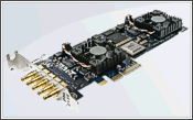 DTA-2154 Quad 3G/HD-SDI ASI ports with genlock for PCIe