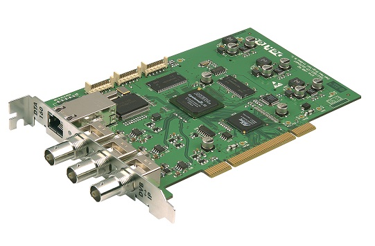 DTA-160 - GigE and 3x ASI Input/Output for PCI