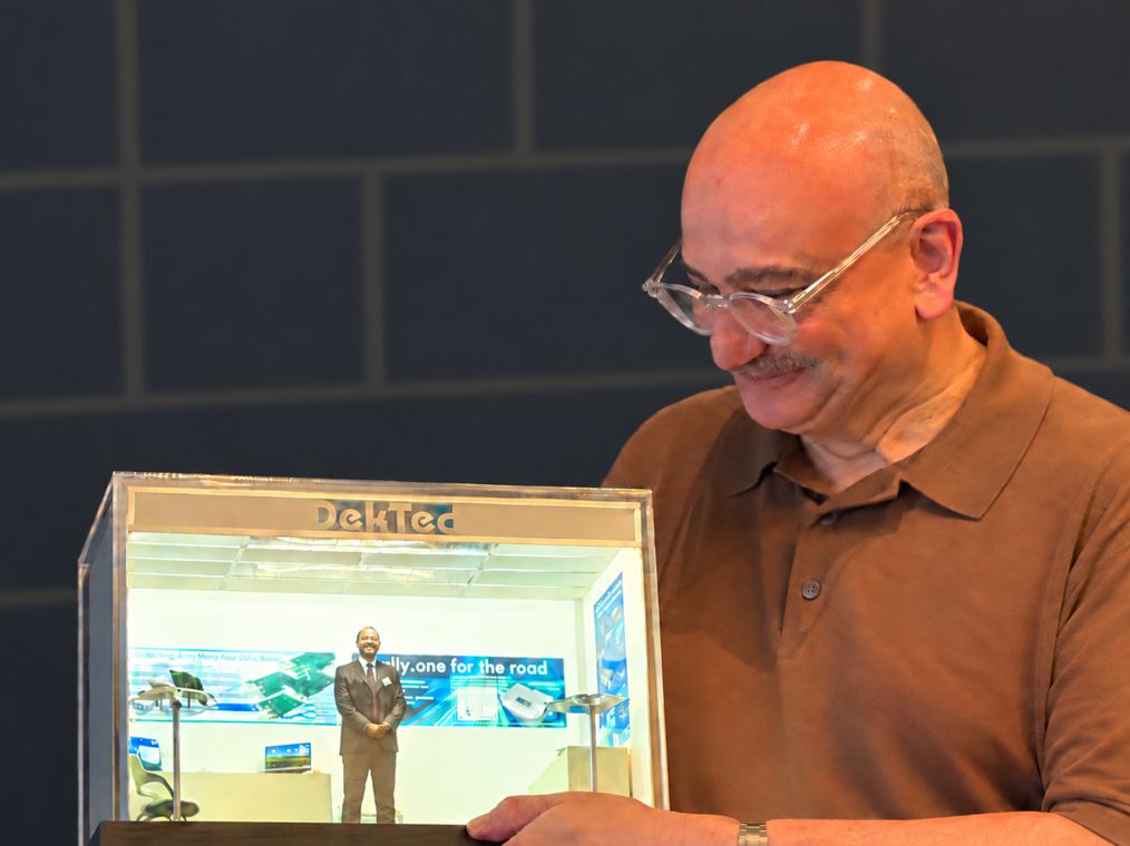 Nilesh retires and receives his present