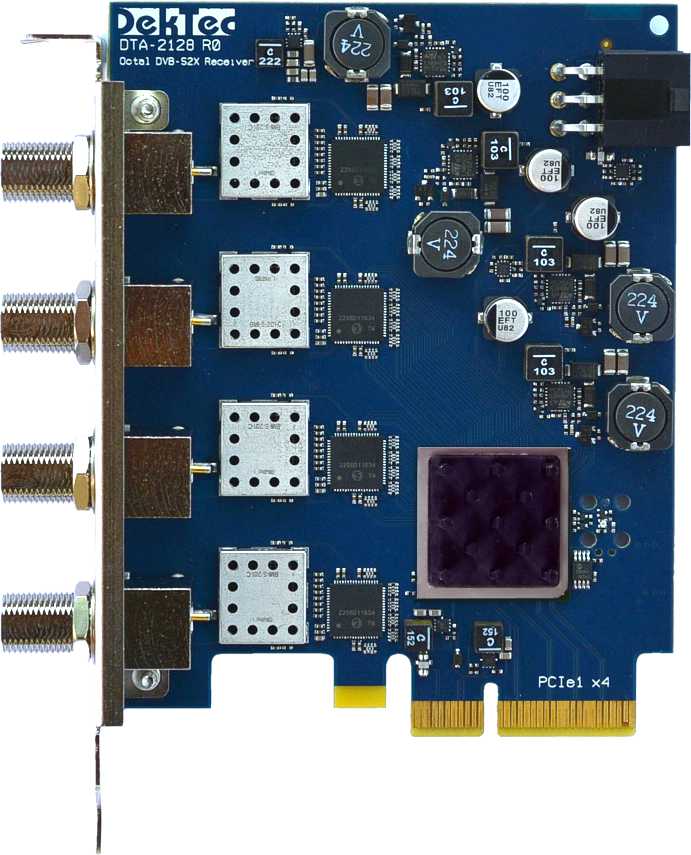 DTA-2128 Eight DVB-S2X Receivers
