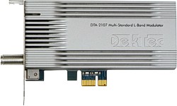 DTA-2107 - Multi-Standard Satellite Modulator for PCIe