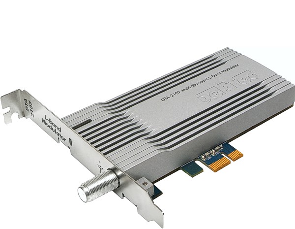 DTA-2107 - Multi-Standard Satellite Modulator for PCIe