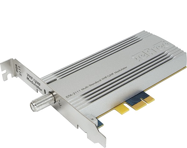 DTA-2111B - Multi-Standard Cable/Terrestrial Modulator for PCIe