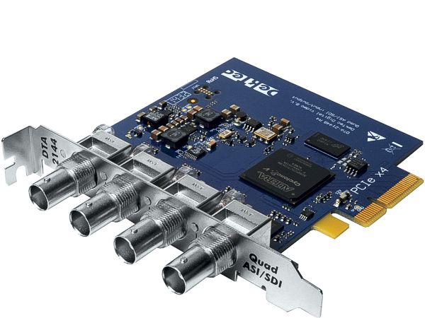 DTA-2144B - Quad ASI/SD-SDI Ports for PCIe