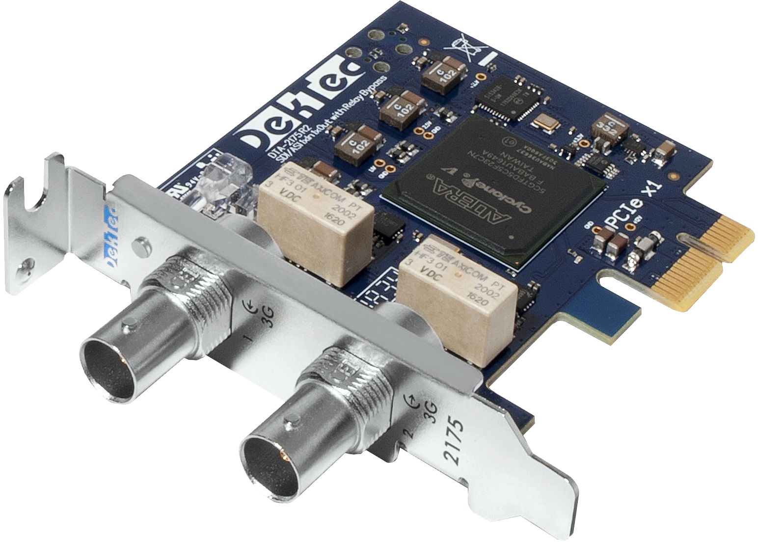 DTA-2175 HD-SDI/ASI input+output with relay bypass